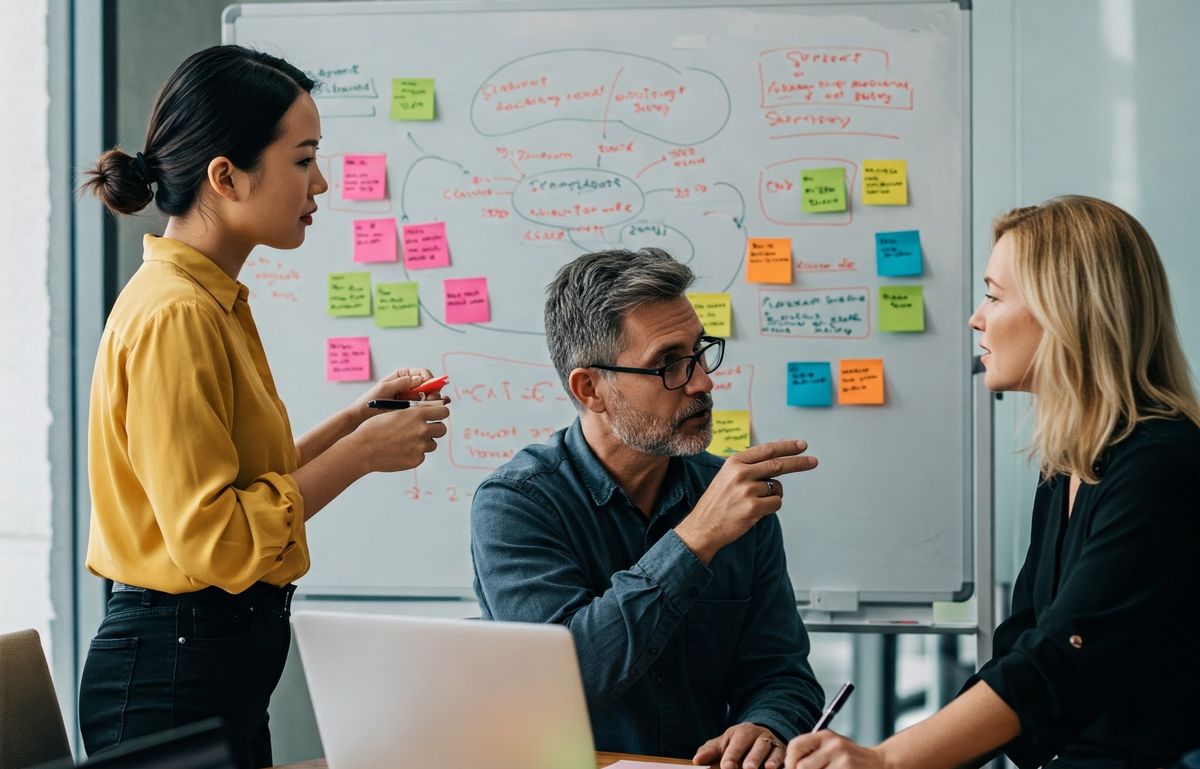 Planification de l'équipe, enquête sur le lieu de travail avec précision et clarté